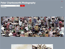 Tablet Screenshot of peter-charlesworth.com